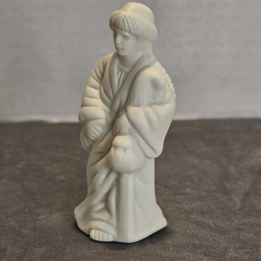 Jade Collection Porcelain Christmas Nativity Shepherd Figure Ceramic‎ Vintage - Picture 5 of 7